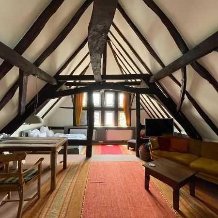 Historische Ferienwohnung Mit Kamin In Lich المظهر الخارجي الصورة