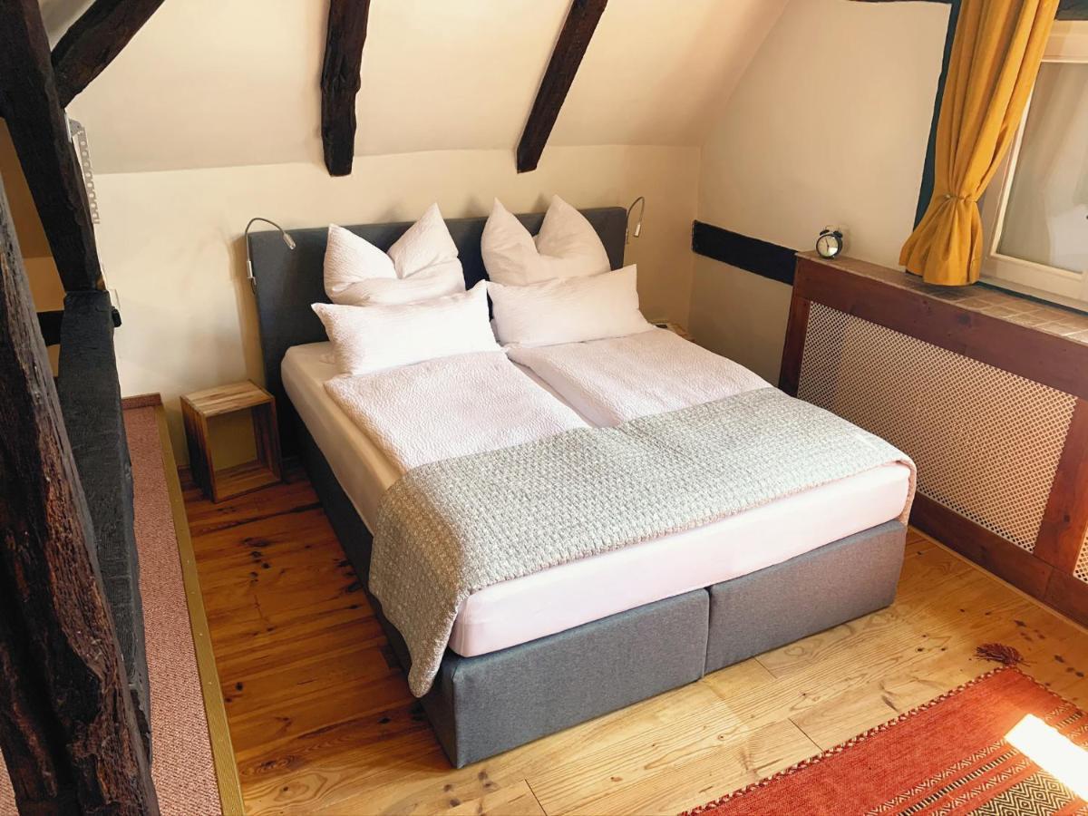 Historische Ferienwohnung Mit Kamin In Lich المظهر الخارجي الصورة